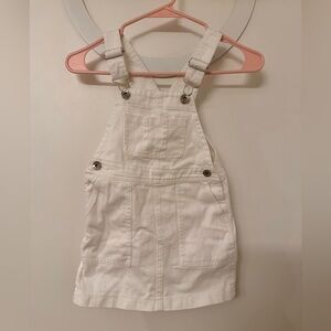 Uniqlo Kids Cream Overall Dress